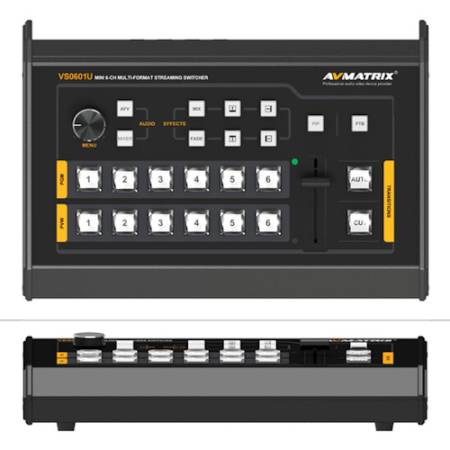 AVMATRIX VS0601U - Mini 6-Channel SDI/HDMI Multi-Format Stream Switcher_2